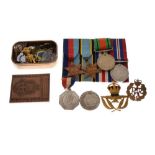 Second World War medals, etc