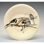 Moorcroft pottery - 'Dusk Till Dawn' wagtail dish