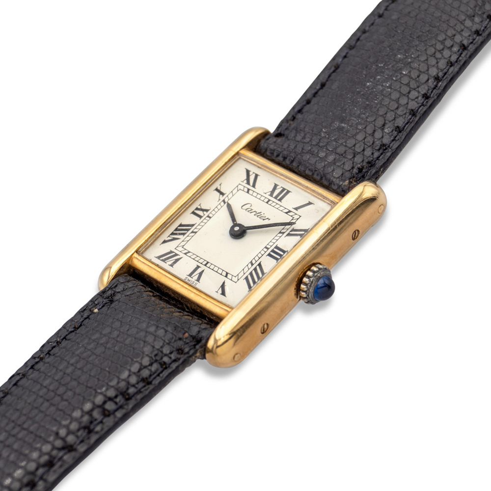 Cartier Tank, vintage ladies watch 1960s circa