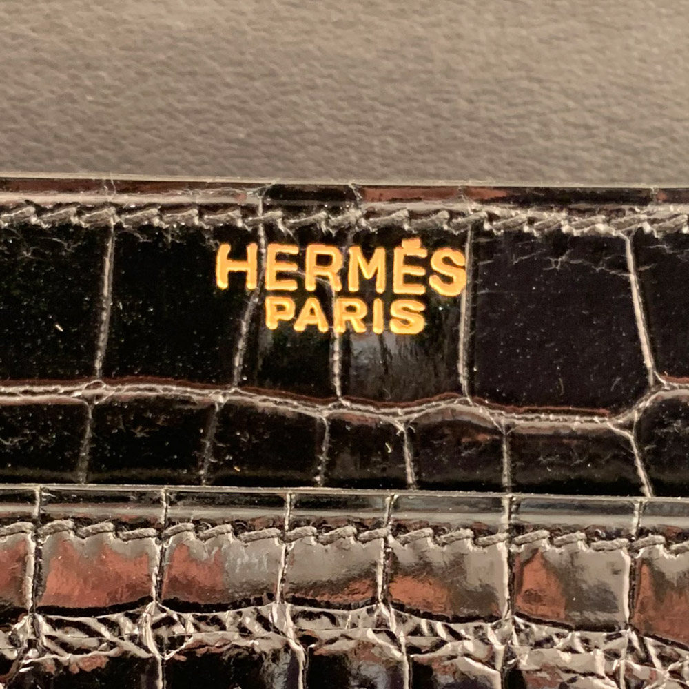 Hermes Boutonnière, vintage hand bag 1960s circa 23x14,5x5 cm. - Image 4 of 4