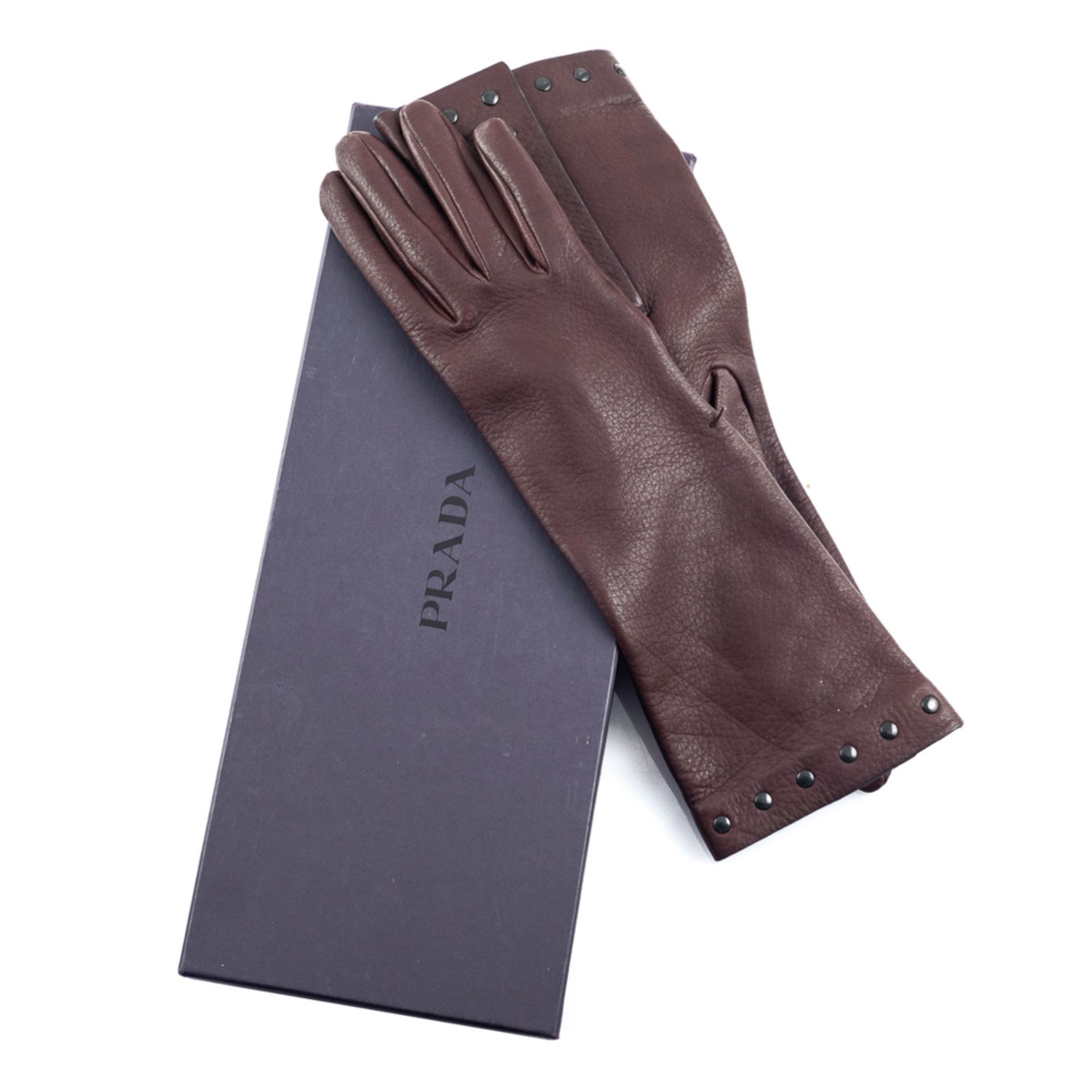 Miu Miu Gruppo Prada, vintage gloves size 7 - Image 2 of 2