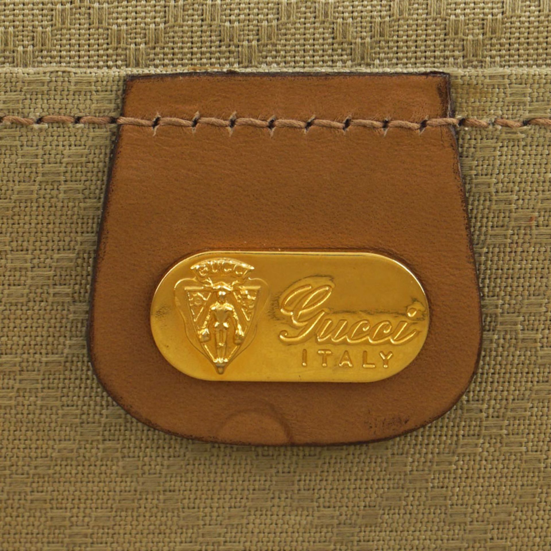 Gucci, vintage cabin suitcase 1970s circa 51,5x37x16,5 cm - Image 4 of 4