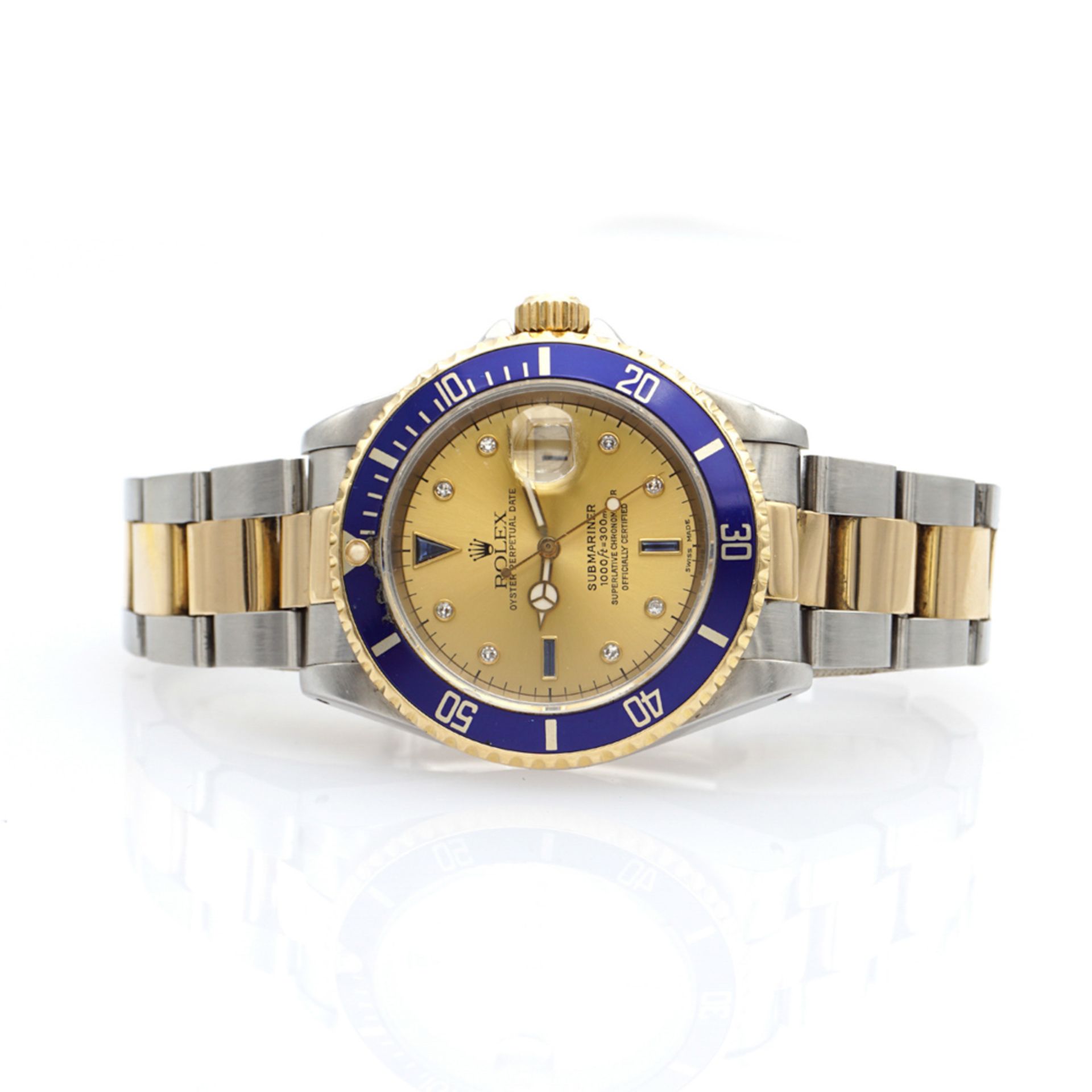 Rolex Submarine Sultan Oyster Perpetual Date, wrist watch 1990s - Image 3 of 6