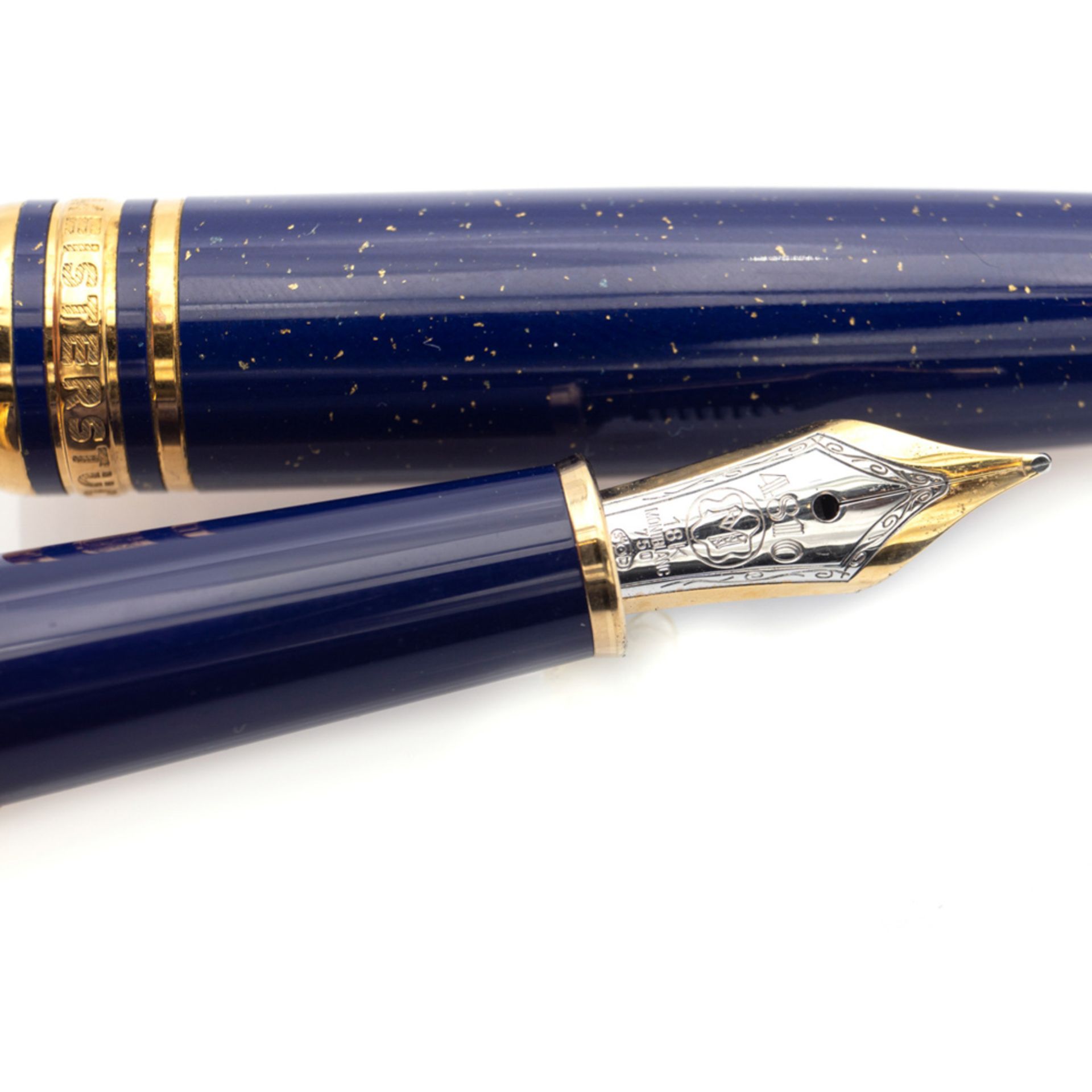 Montblanc Meisterstuck Ramses II collection, fountain pen 1990s circa l. 13,5 cm. - Bild 3 aus 3