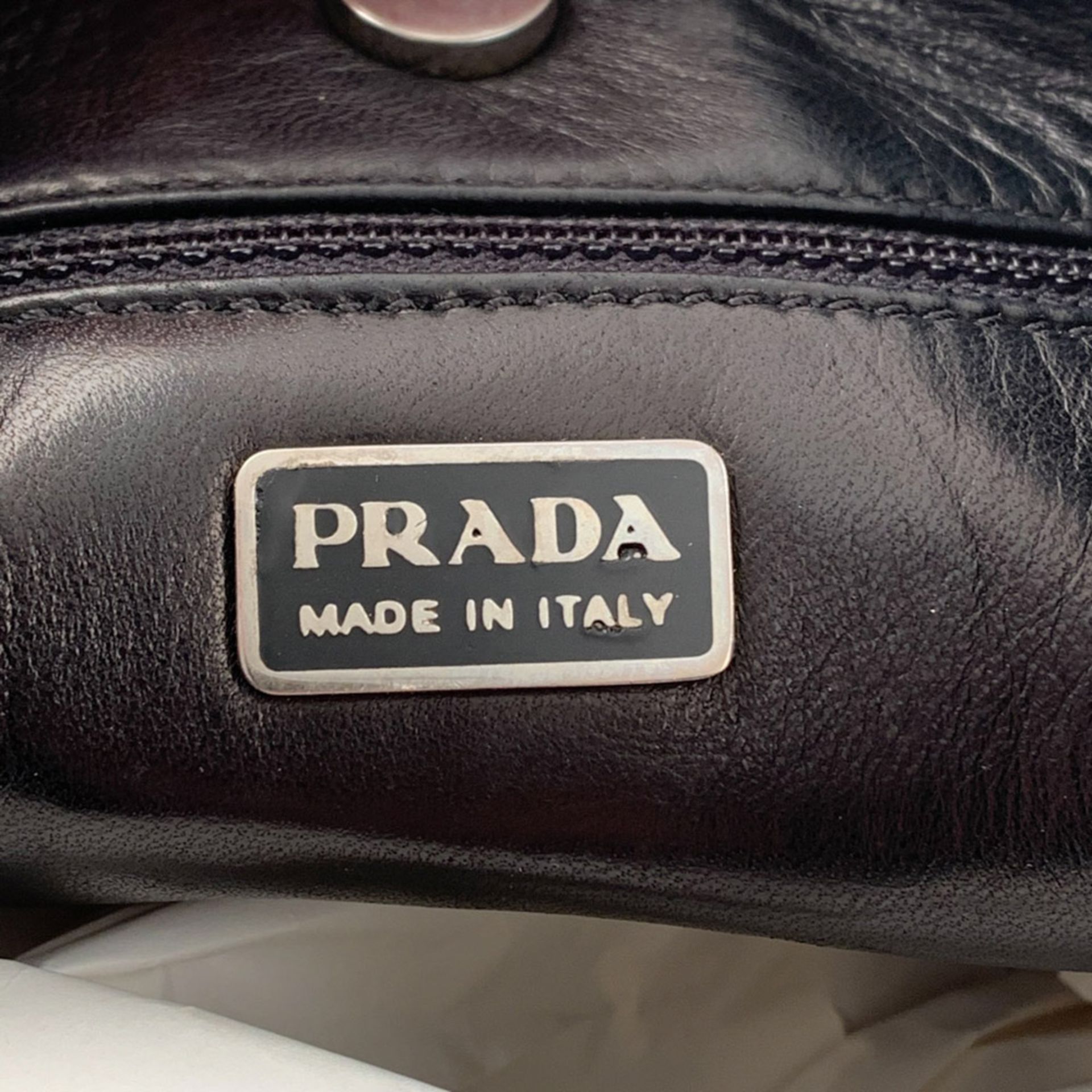 Prada, vintage shoulder bag 24x28x8 cm. - Image 3 of 4