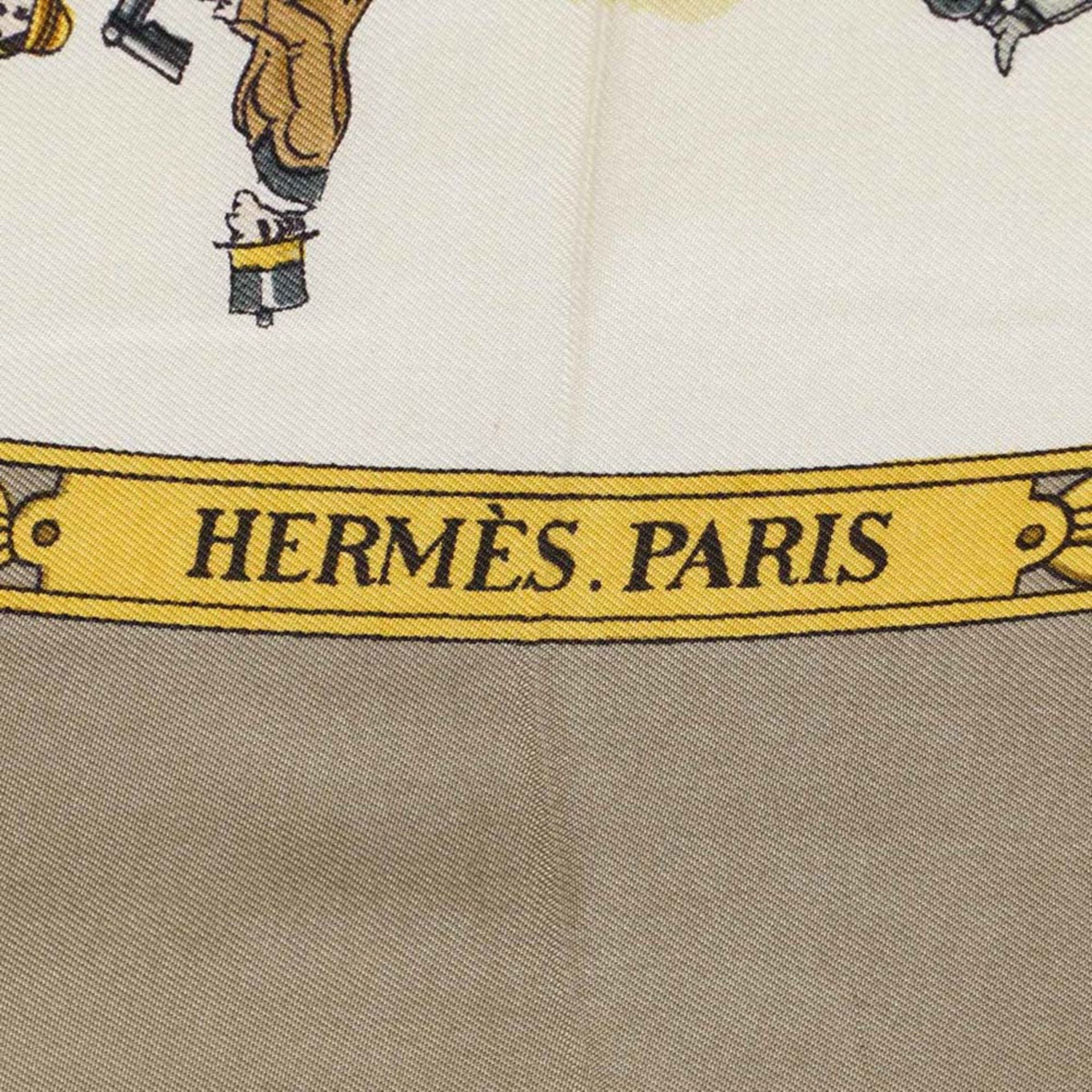 Hermès La Promenade de Longchamps collection scarf 90x90 cm. - Image 2 of 3