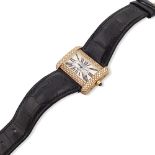Cartier Tank Divan Factory Diamond XL, wrist watch 2000s
