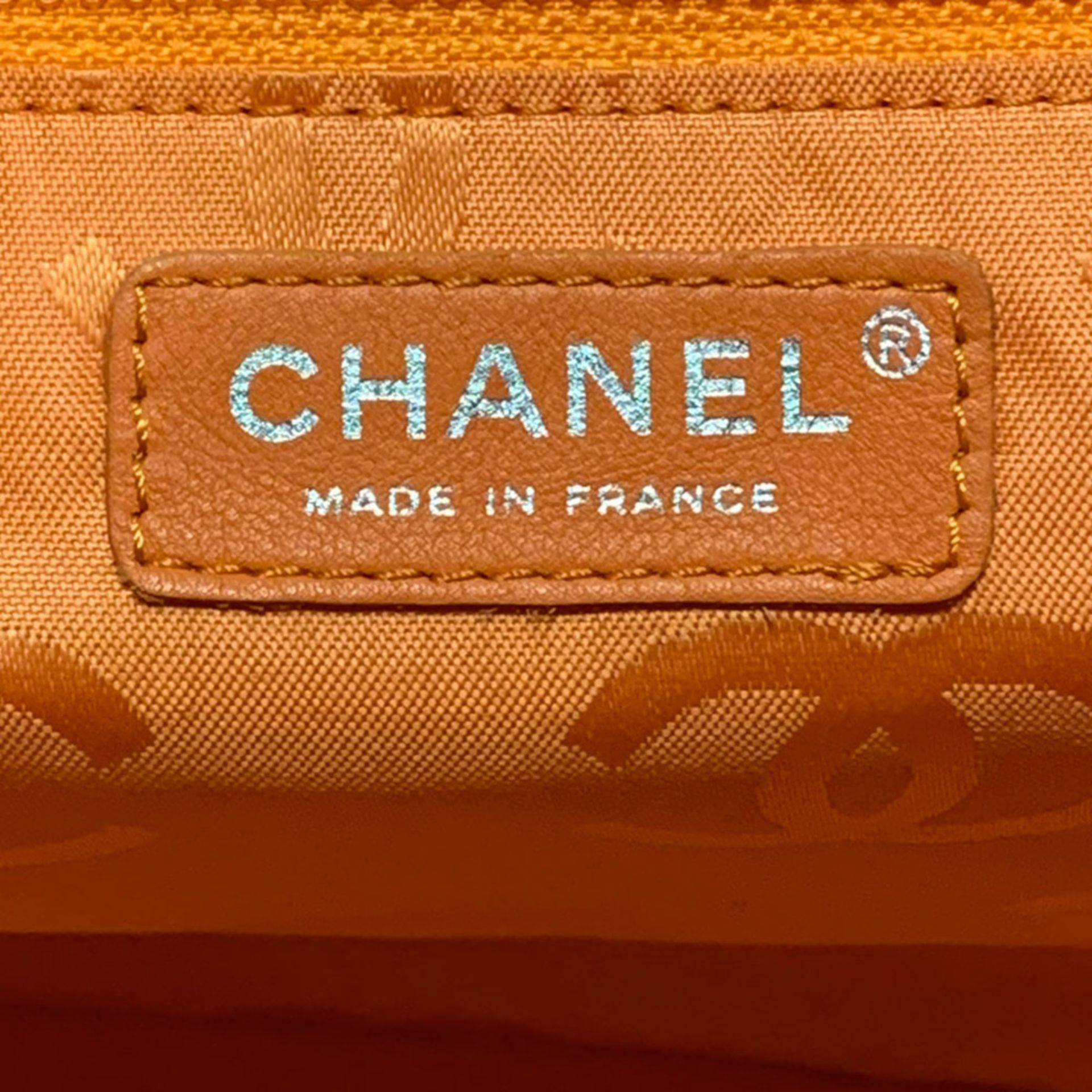 Chanel collezione Cambon Large Python CC, shoulder bag 2000s 30x25x15 cm. - Image 5 of 6