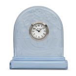 Baccarat, table clock 7,6x7x2,5 cm.