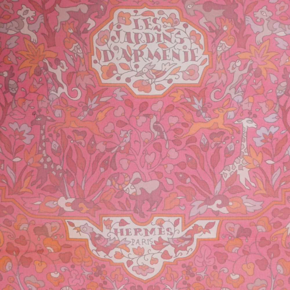 Hermes Les Jardins d' Apmenie collection scarf 60x190 cm. - Image 2 of 2