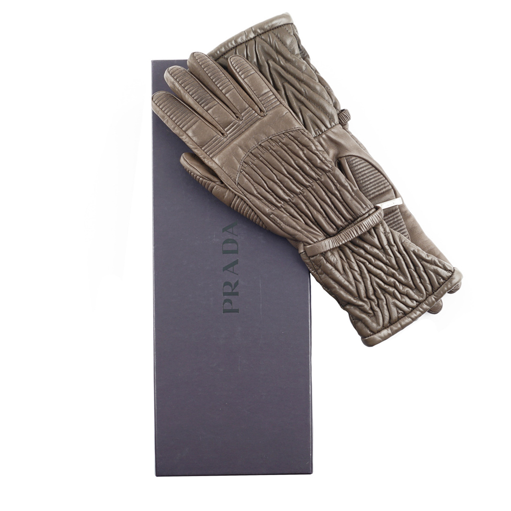 Prada, vintage gloves size 7,5 - Image 2 of 2