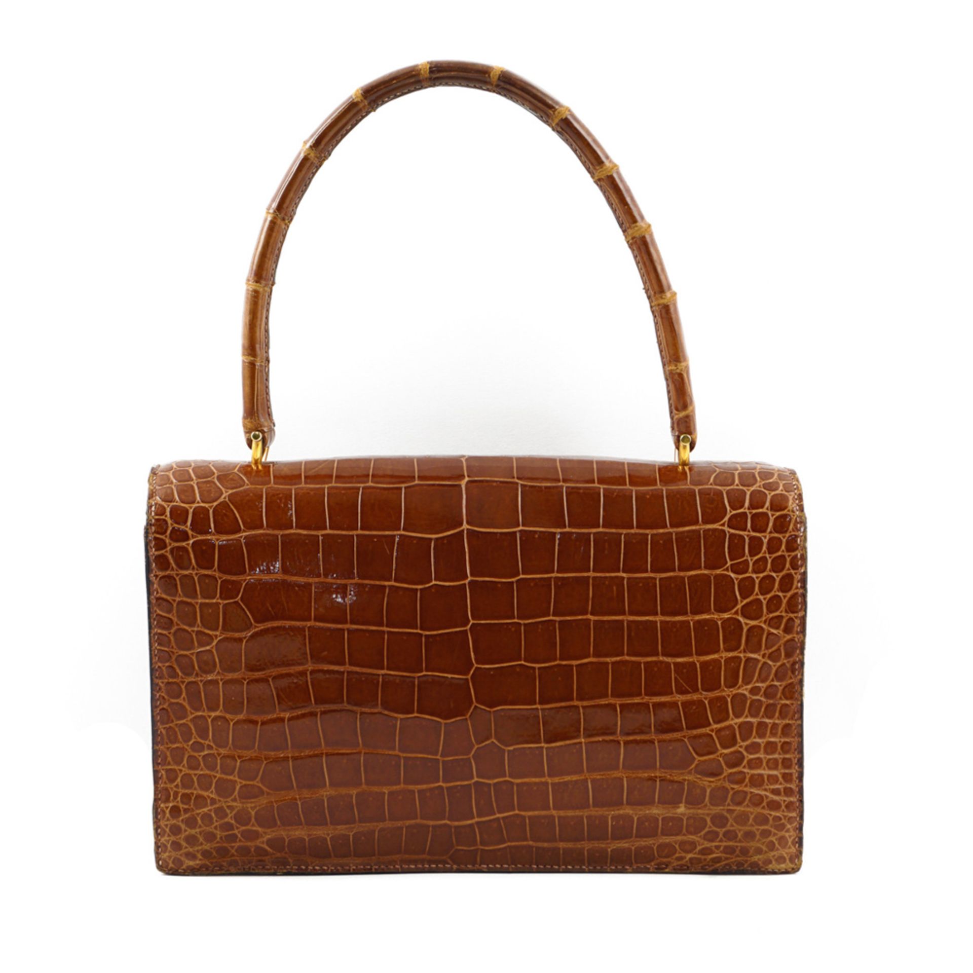 Hermès, vintage hand bag 1960s circa 23x16x5,5 cm. - Image 5 of 6