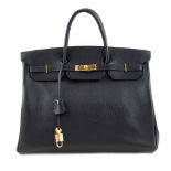 Hermès Birkin 40, hand bag 2000s 28x40x20 cm.