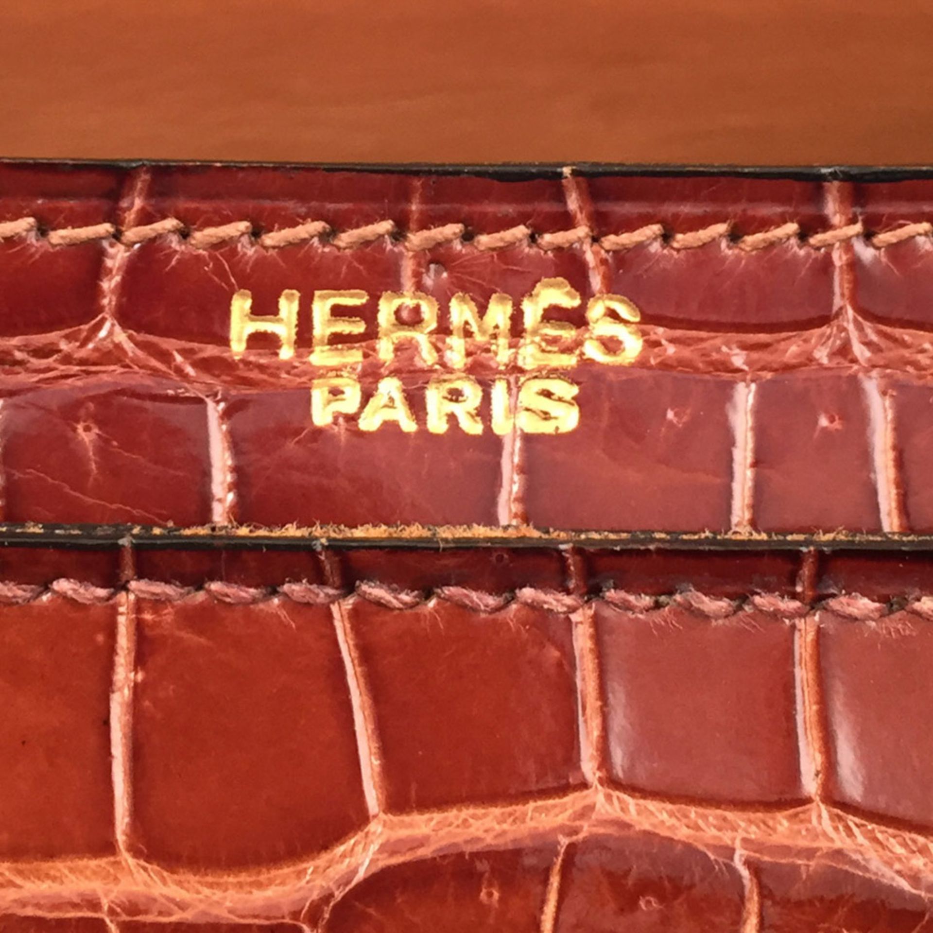 Hermès, vintage hand bag 1960s circa 23x16x5,5 cm. - Image 6 of 6
