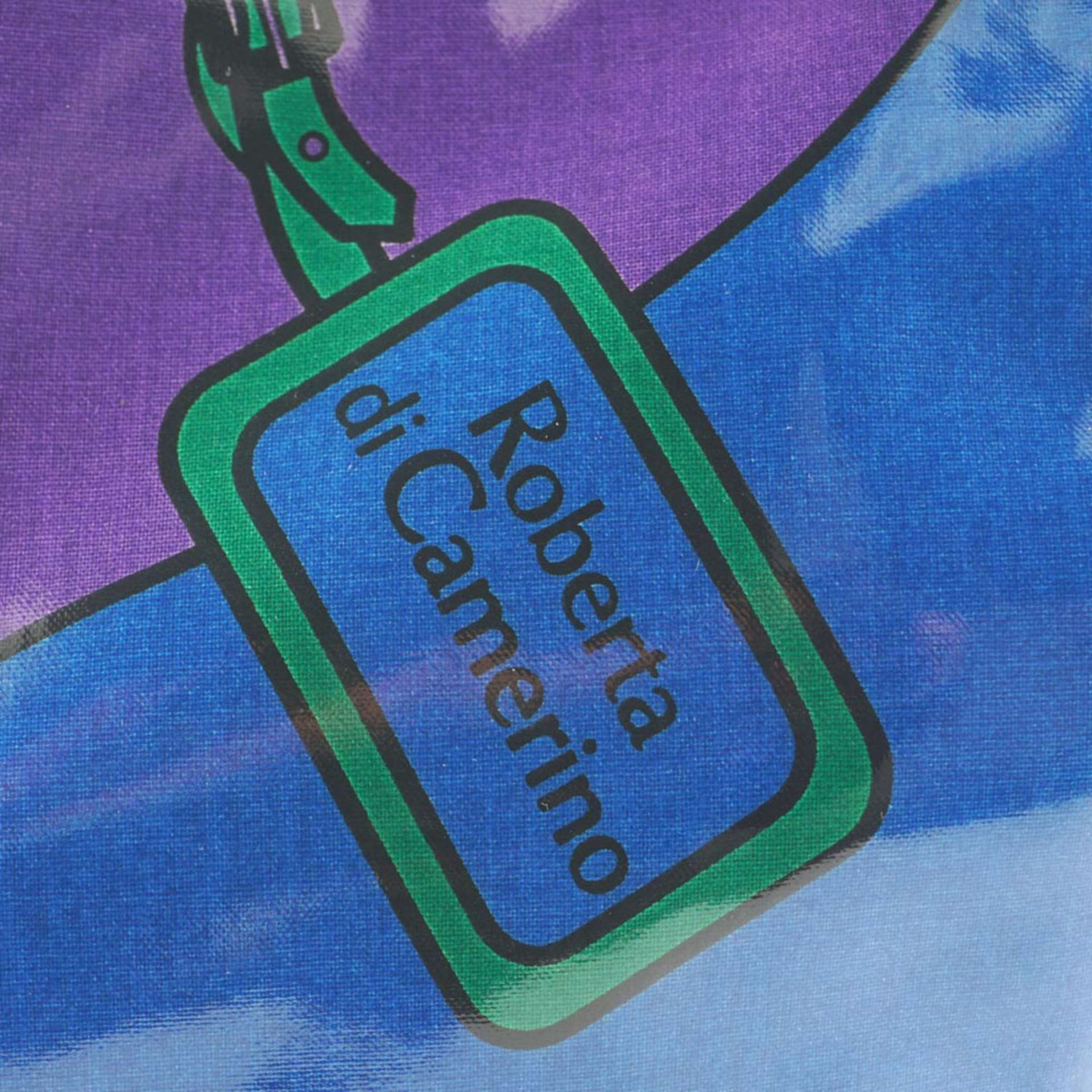 Roberta di Camerino Summer collectiom, vintage shoulder bag 33x55x16 cm. - Image 3 of 5