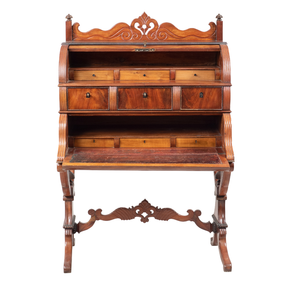 Mahogany writing bureau Austria, 19th century 150x97x64 cm. - Image 2 of 2