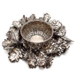 Federico Buccellati, large silver centerpiece (2) Italy, 1980s gros weight 2510 gr.
