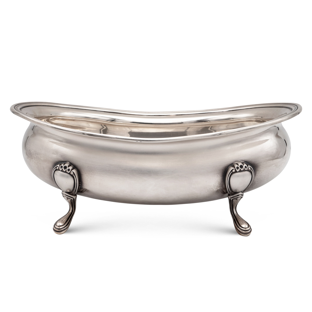silver centerpiece Italy, 20th century weight 591 gr