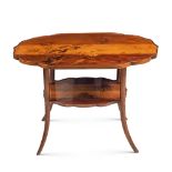 Emile Gallè, centerpiece table France, early 20th century 63x89x63 cm.