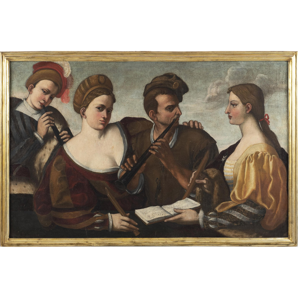 Bernardino Licinio, copy from 17th-18th century 86x134 cm.