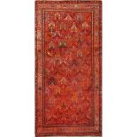 Oriental carpet 20th century 258x128 cm