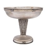 Silver centerpiece stand Italy, 20th century weight 690 gr.