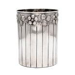 Silver bottle bucket Italy, 20th century weight 613 gr.