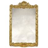 Giltwood mirror 19th-20th century 180x110 cm.