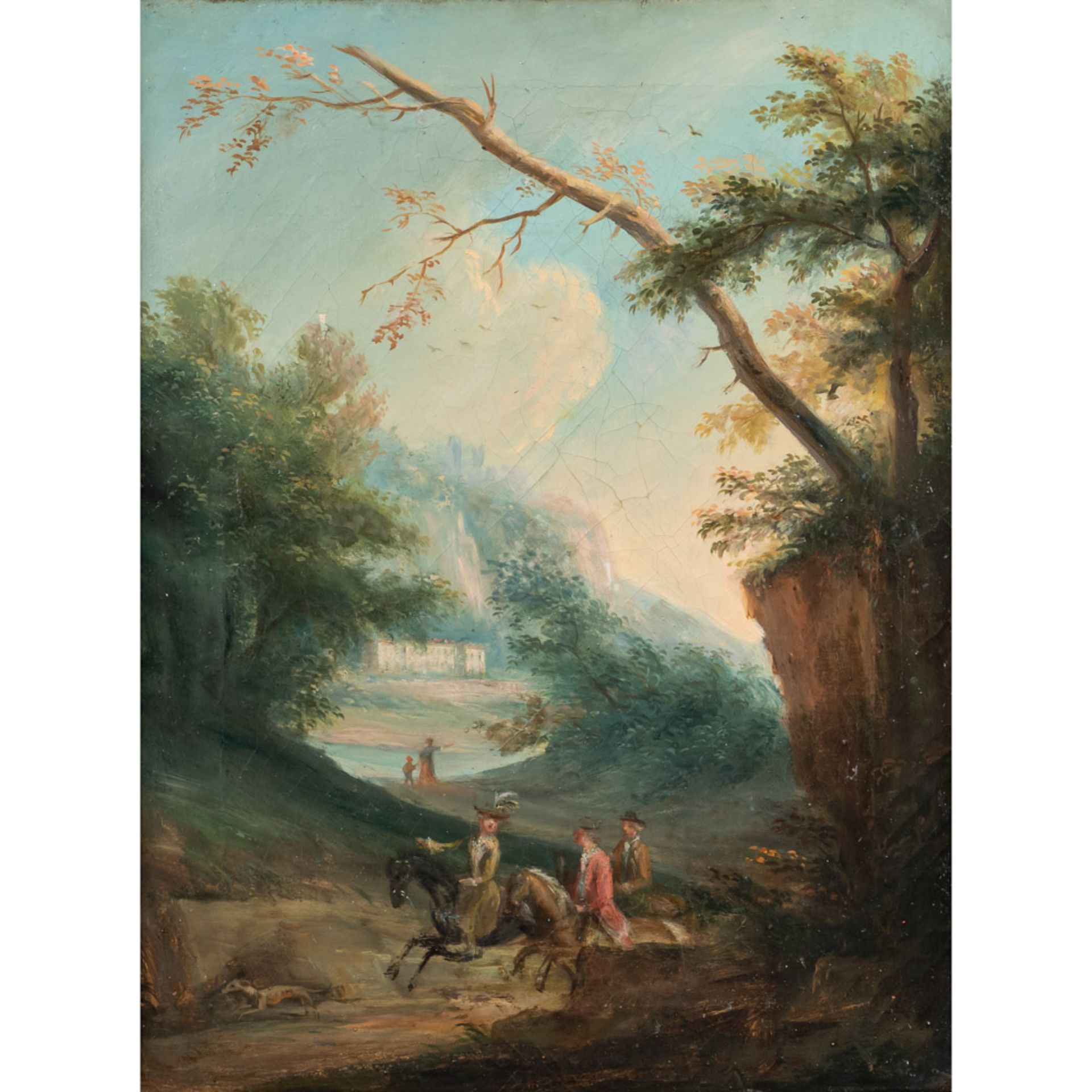 Central European painter 18th century 51x38 cm.