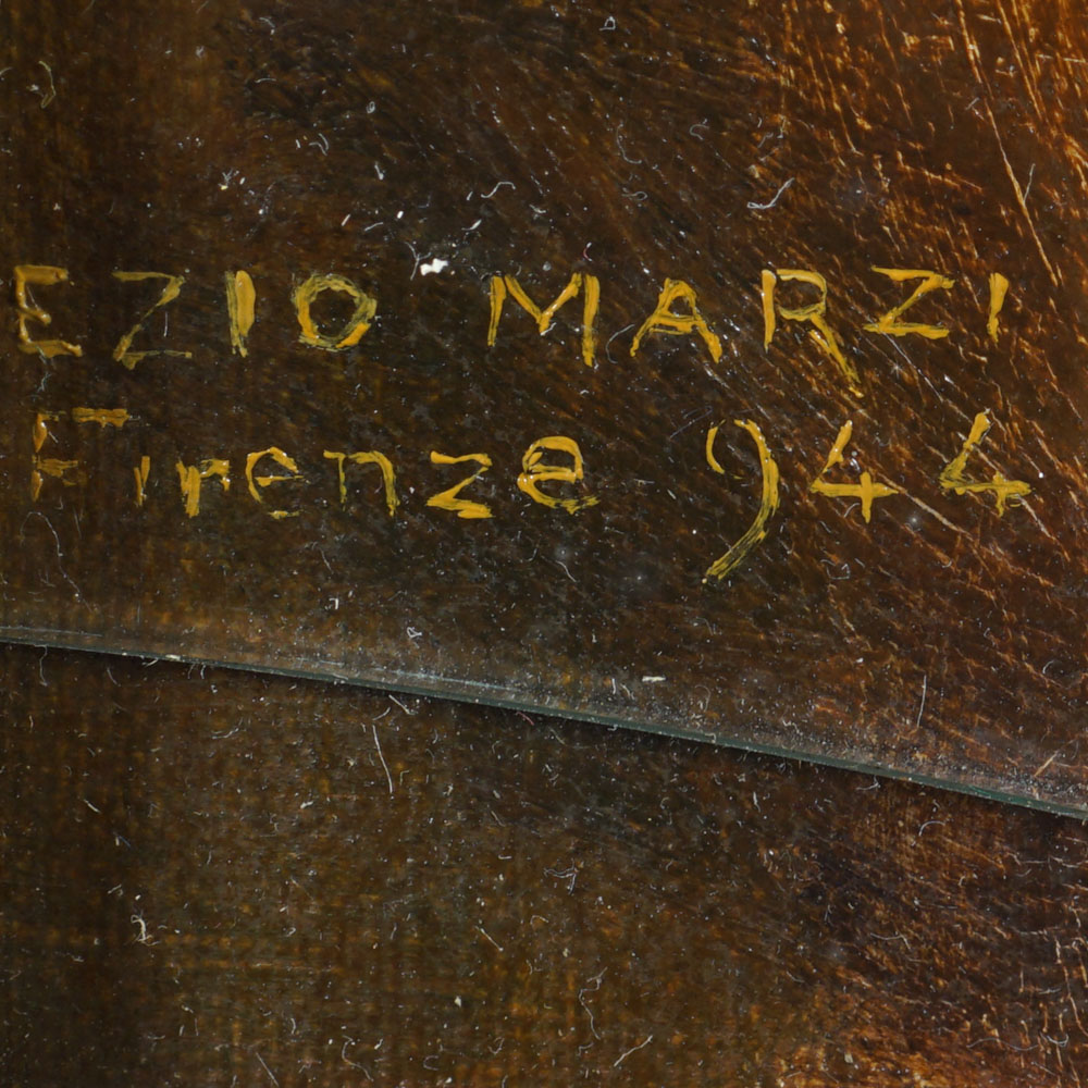 Ezio Marzi Firenze 1875 - ? 30x38 cm. - Image 2 of 3