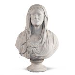 Gesso sculpture Italy, 19th century 73x50x25 cm.