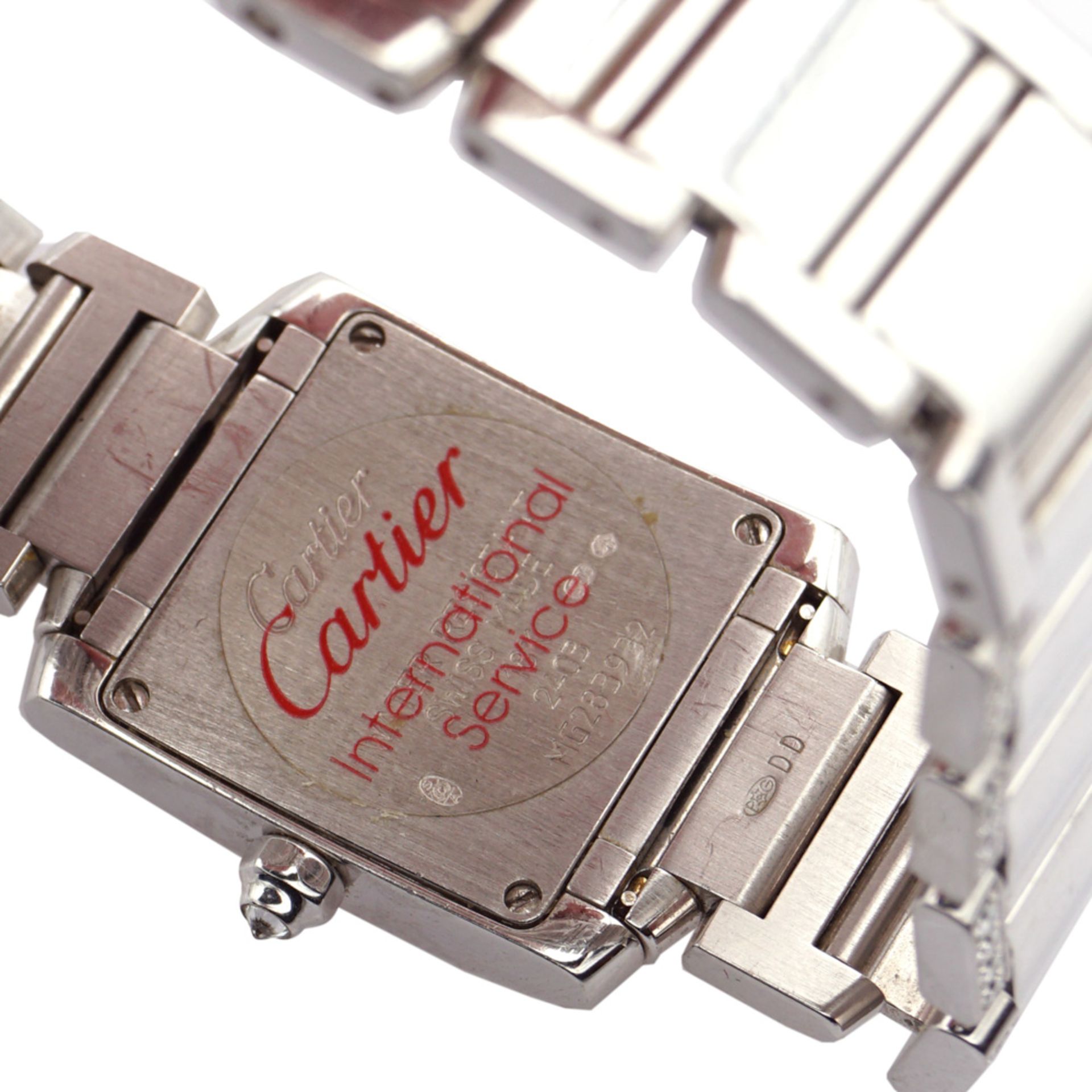 Cartier Tank Francaise, ladies watch - Image 3 of 3