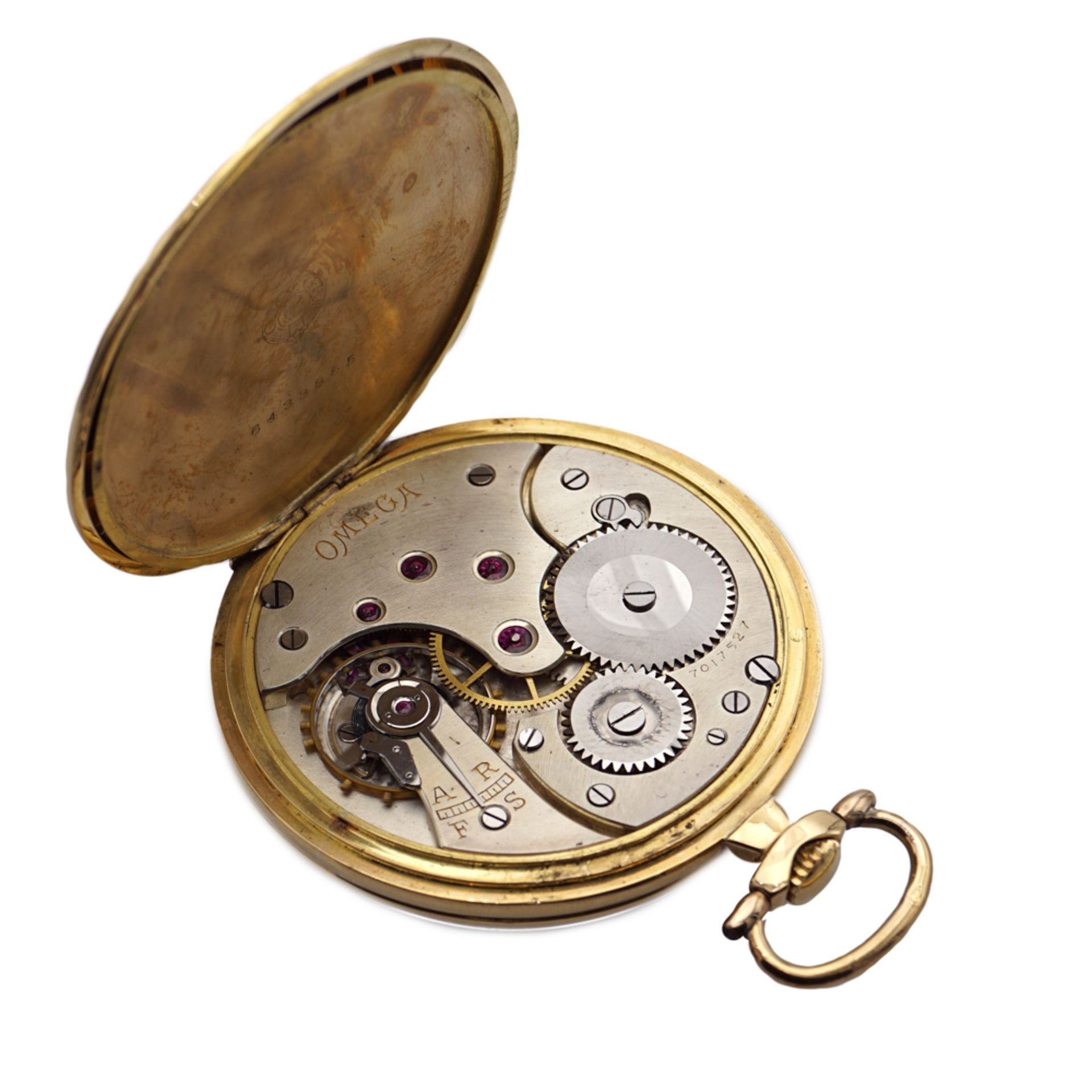 Omega, 18kt yellow gold pocket watch - Image 2 of 3