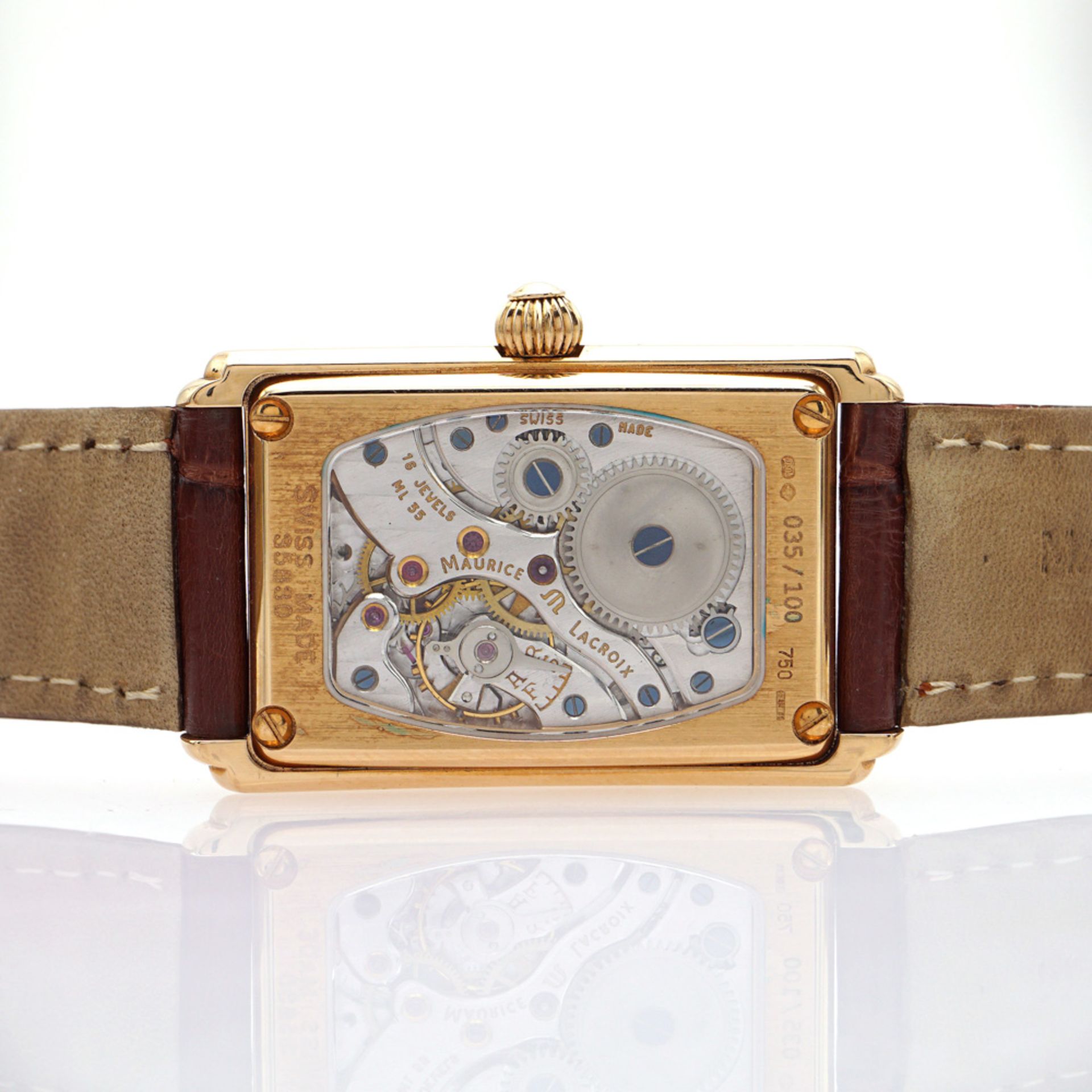 Maurice Lacroix, skeletonized wristwatch - Image 3 of 4