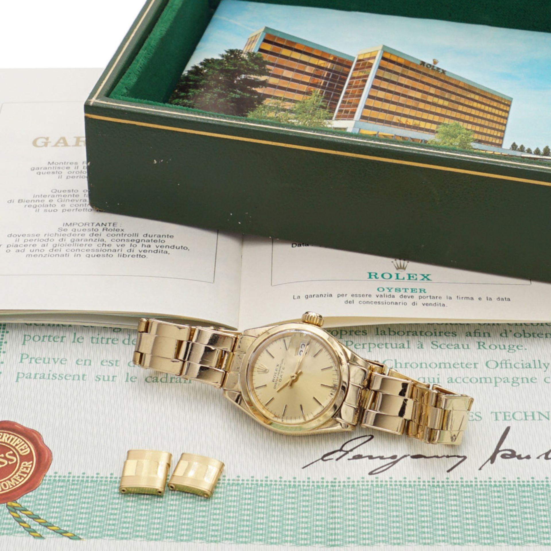 Rolex oyster Perpetual Date, ladies watch - Image 2 of 2