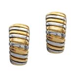 Bulgari Tubogas collection, lobe earrings