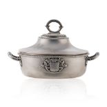 Silver vegetable dish