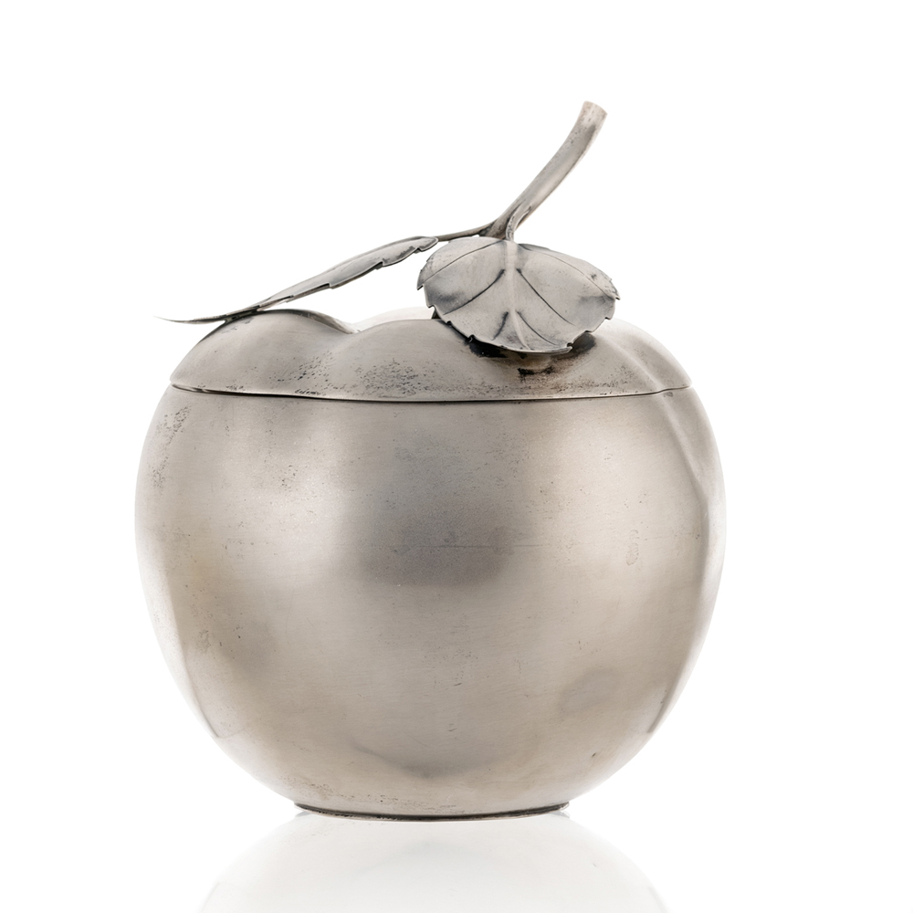 Silver ice bucket