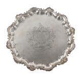 Bulgari collection, large silver salver