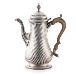 Silver coffee pot