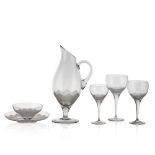 Bjorn Wiinblad, prod. Rosenthal Studio Linie, crystal glasses service (53)