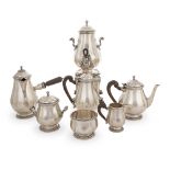 Important silver tea and coffee service (8)