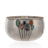 Silver centerpiece bowl