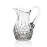 Ground crystal carafe