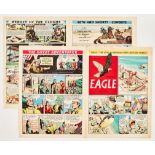 Eagle No 1 promotional issue (1950). This 8 pg full colour comic was distributed to churches and