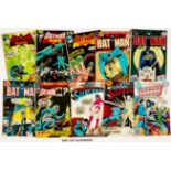 Batman/Superman/Seventies. Batman 230-232, 241, 242, 247-249, 253, Brave and The Bold 95, Superman