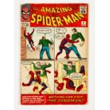 Amazing Spider-Man 4 (1963). Cents copy. Good cover colours, medium overall wear, tan/brown interior