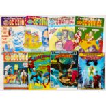 Amazing World of DC Comics (1974) 3, 5, 6 [vg+], 8, 10. With Superman And Spider-Man (1981 UK) and