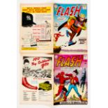 Flash (1960-63) 113, 137. Cents copies. #113: 1 ins top spine split [vg], #137 moisture rippling