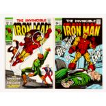 Iron Man (1969) 15, 17. Cents copies. High cover gloss, cream pages. #15: lower back cover light 3